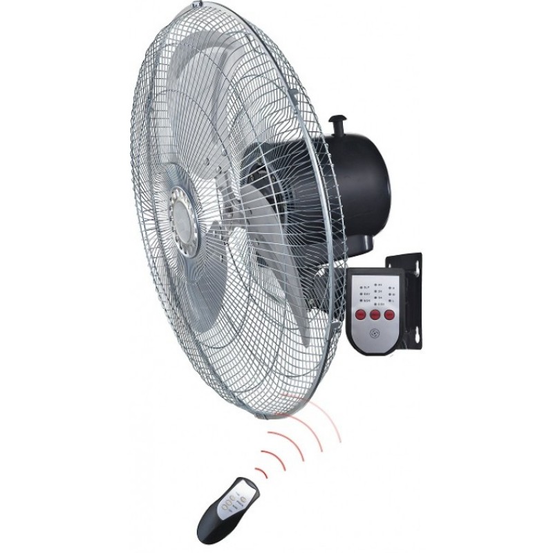 JAGER AIWF-1801R Ανεμιστήρας Τοίχου 45cm με Τηλεχειριστήριο 80W 